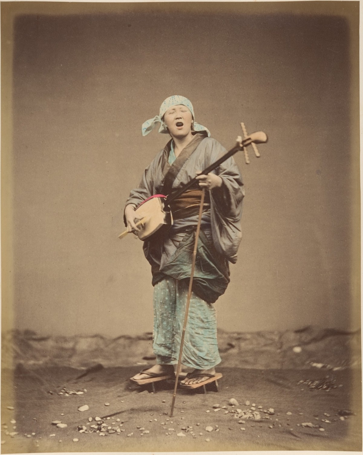 Street Minstrel, Gose / Shinichi Suzuki / 1870s