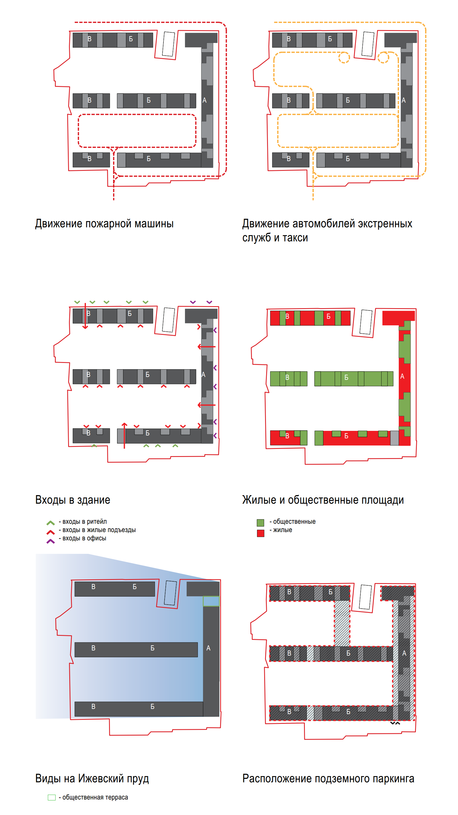 Все конкурсные проекты жилого комплекса «Красная площадь» в Ижевске |  портал о дизайне и архитектуре