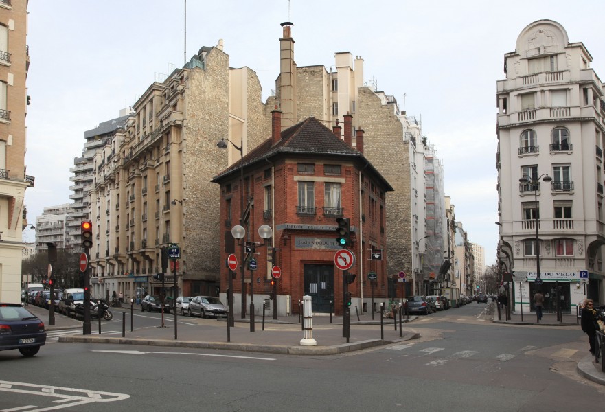 Bains – douches Castagnary, 34 rue Castagnary