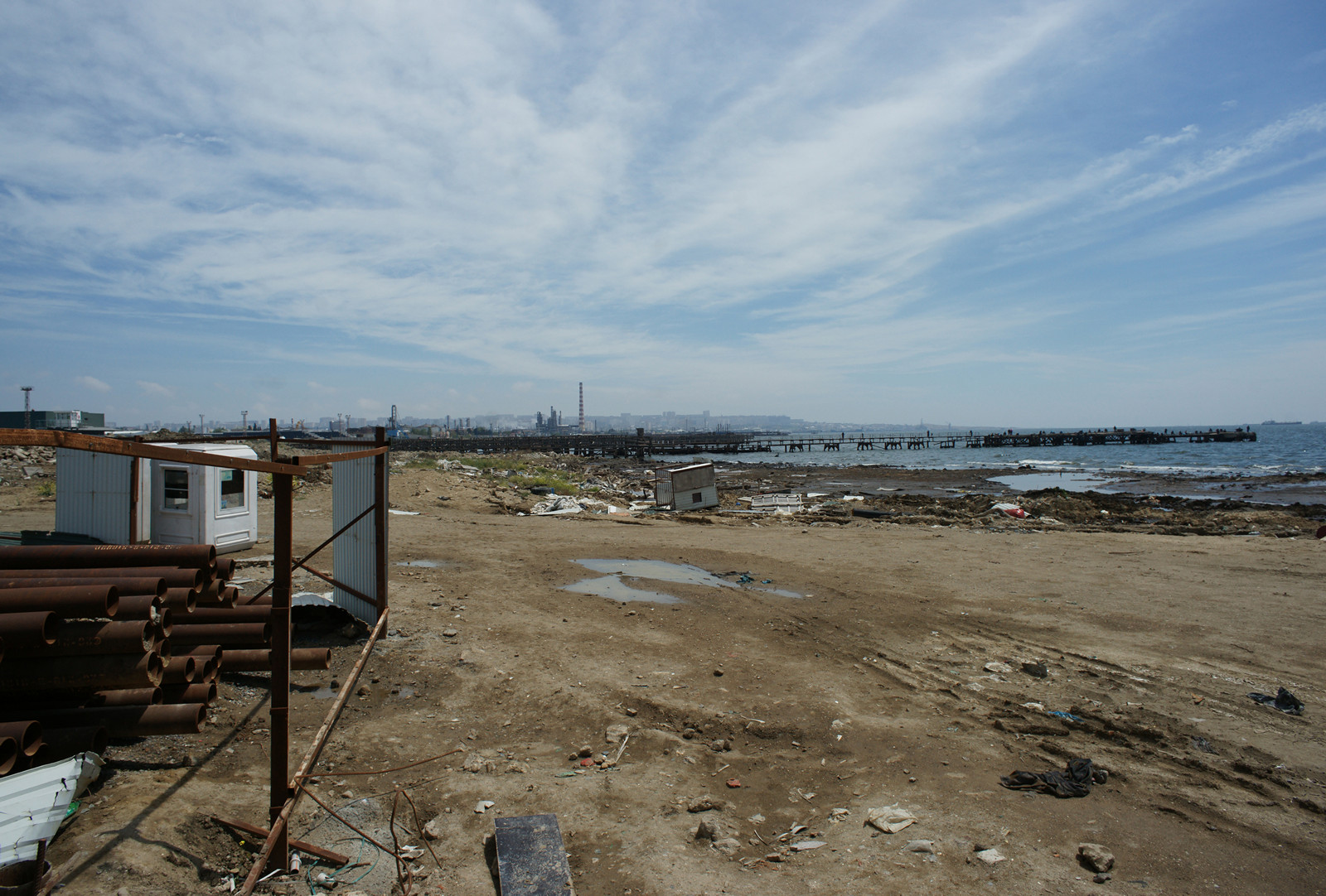 Регенерация промышленной прибрежной морской зоны города Баку под общественные пространства