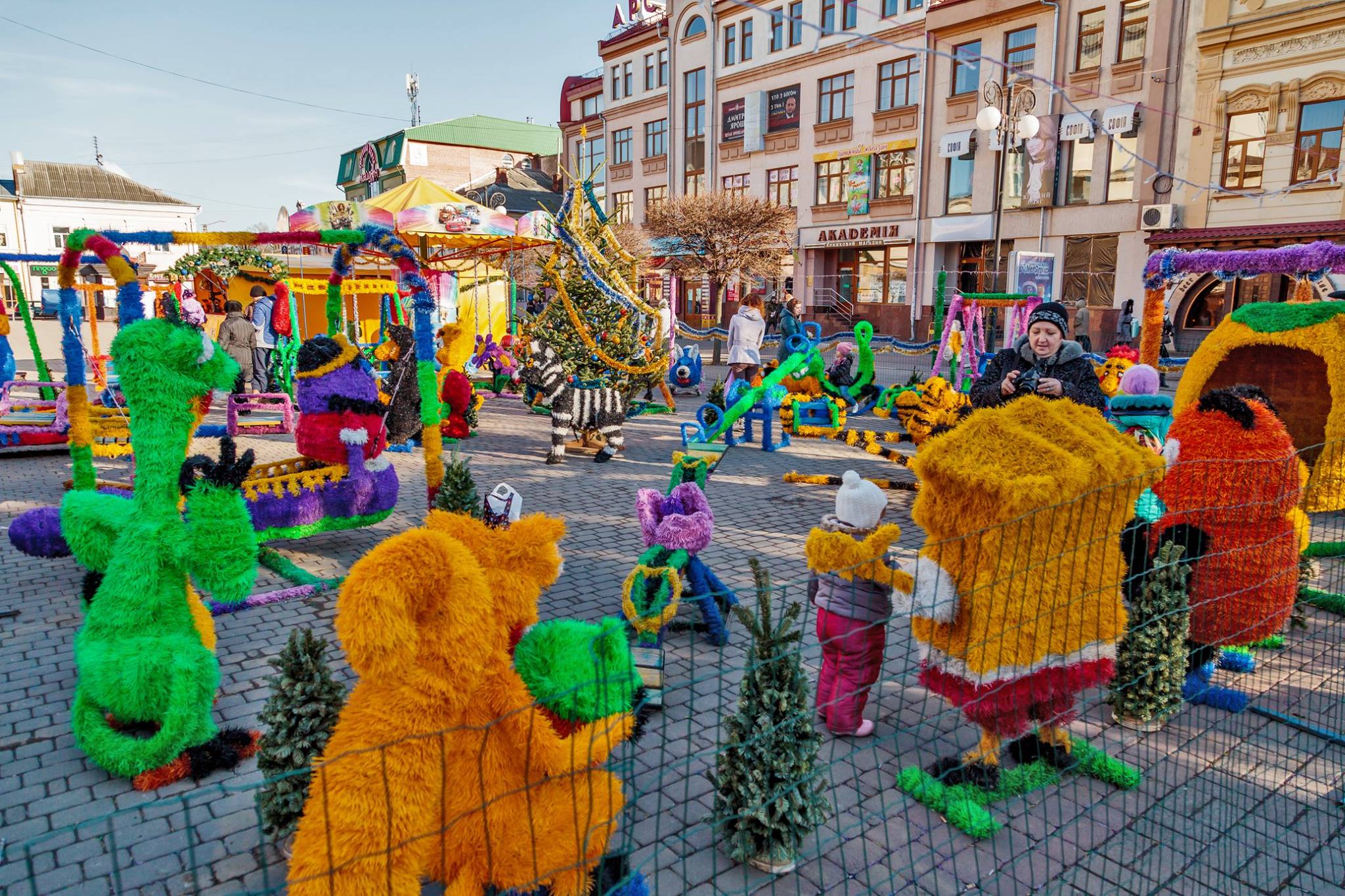 Ивано-Франковск. Фото одной из конкурсных площадок