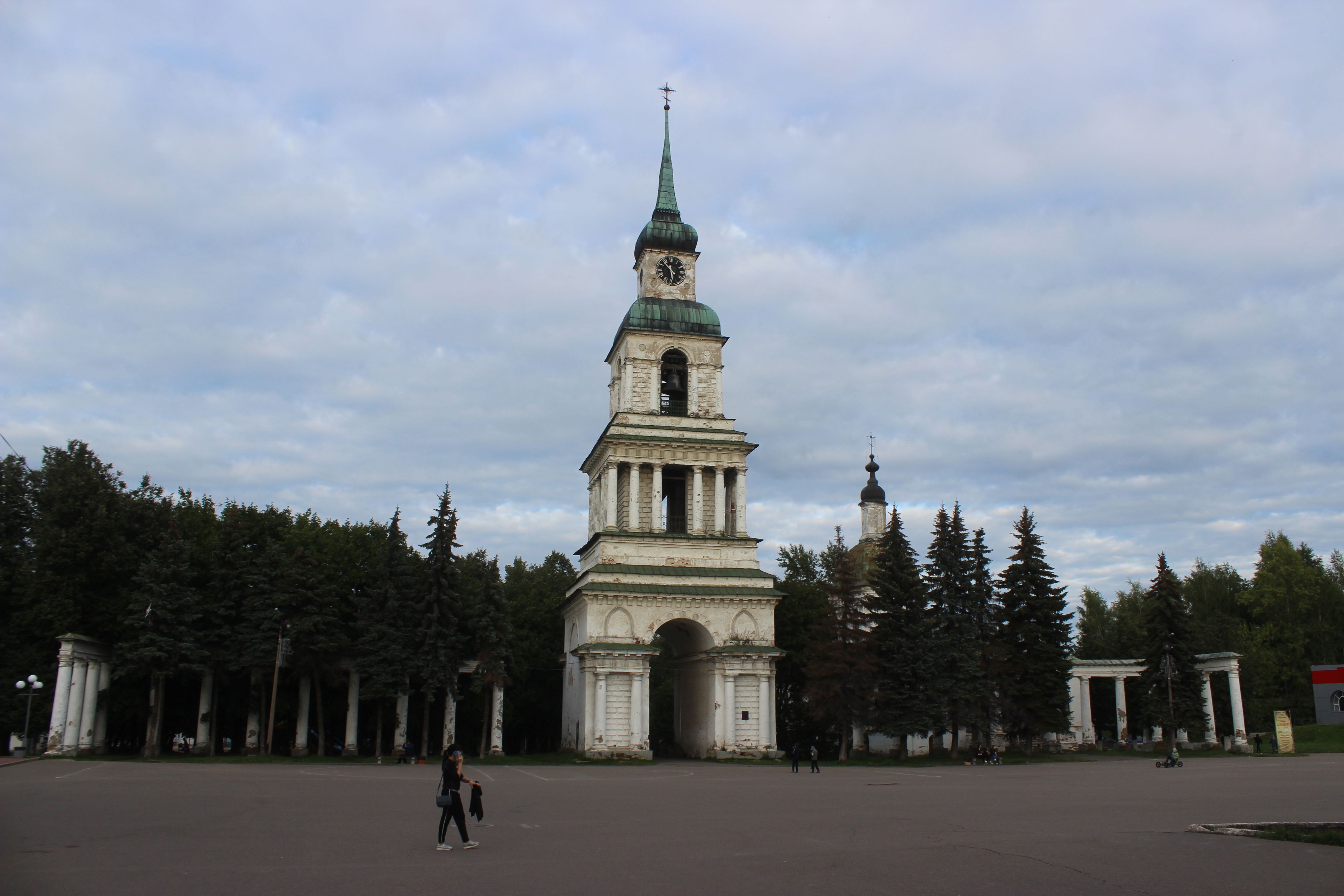 Соборная площадь города Слободского Кировской области