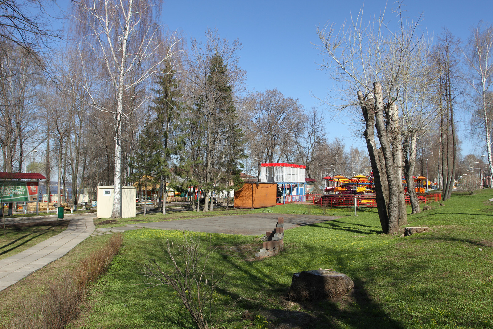 Летний сад им. М. Горького в городе Ижевске