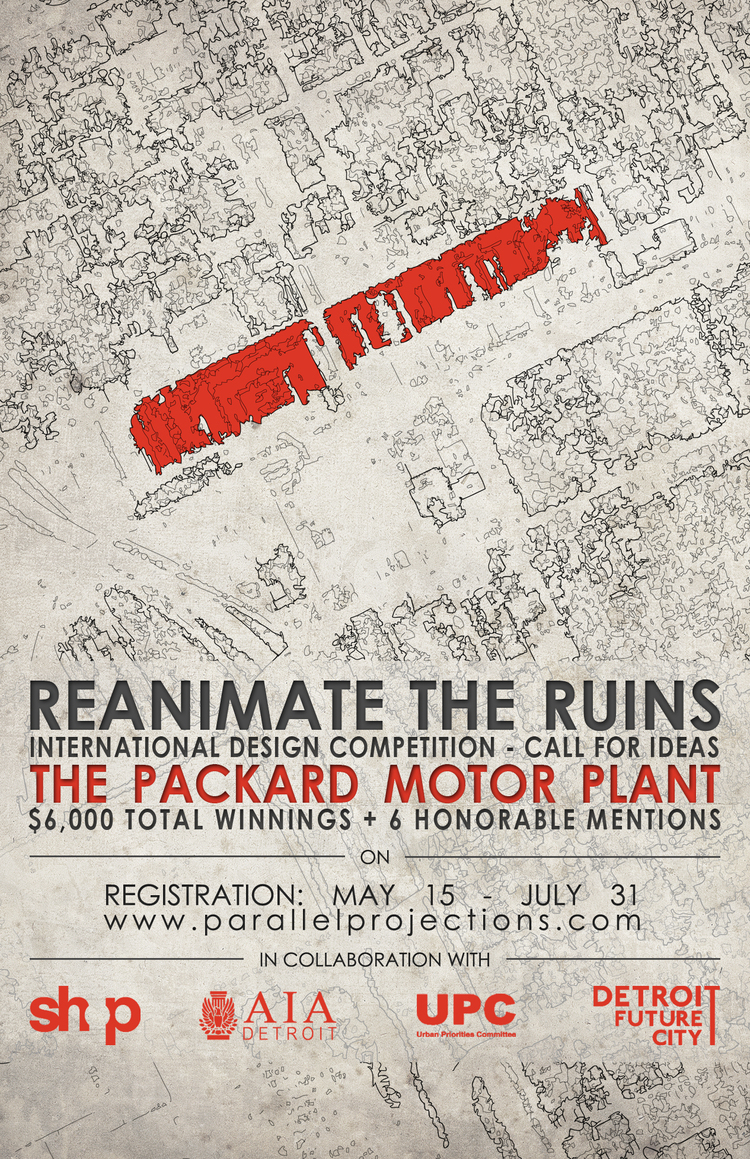 Реанимация руин: реконструкция моторного завода Паккард, США, 2014