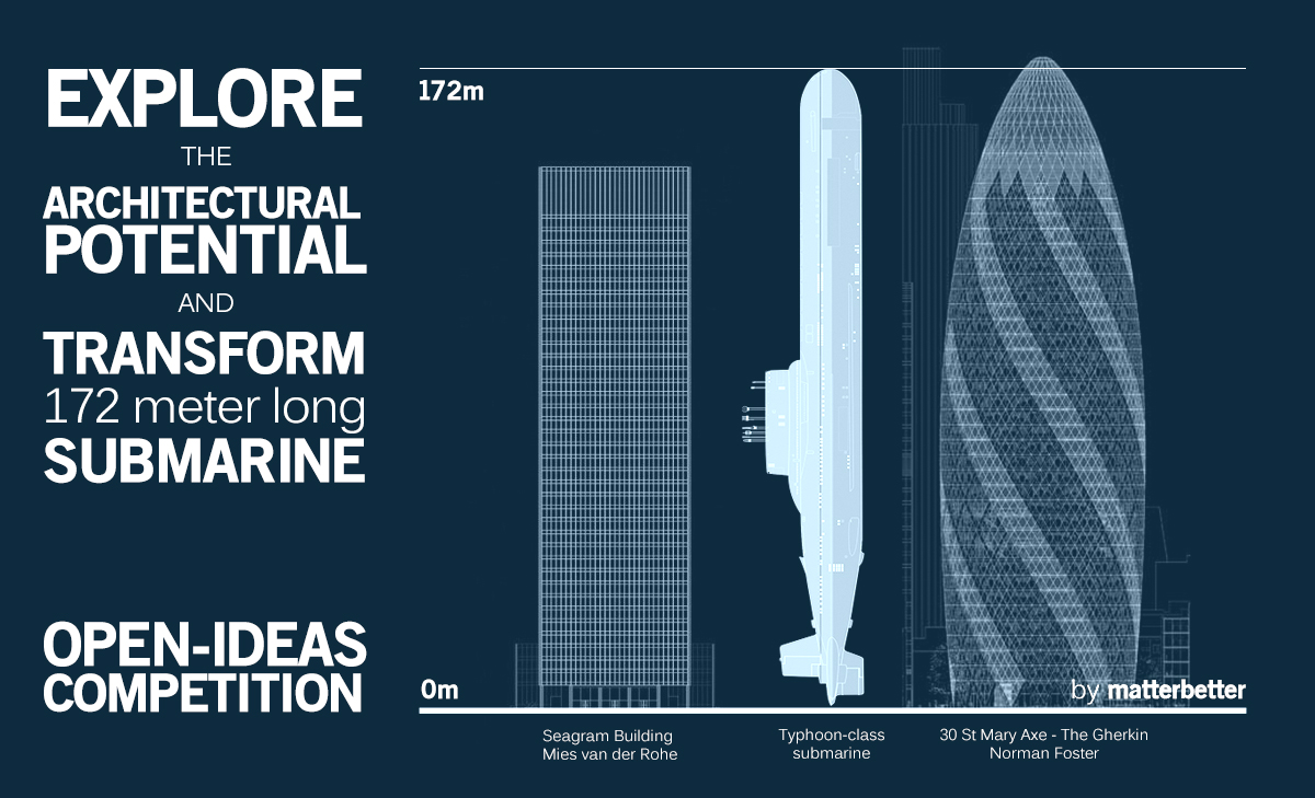 Typhoon Class Submarine. Open Ideas Architectural and Design Competition