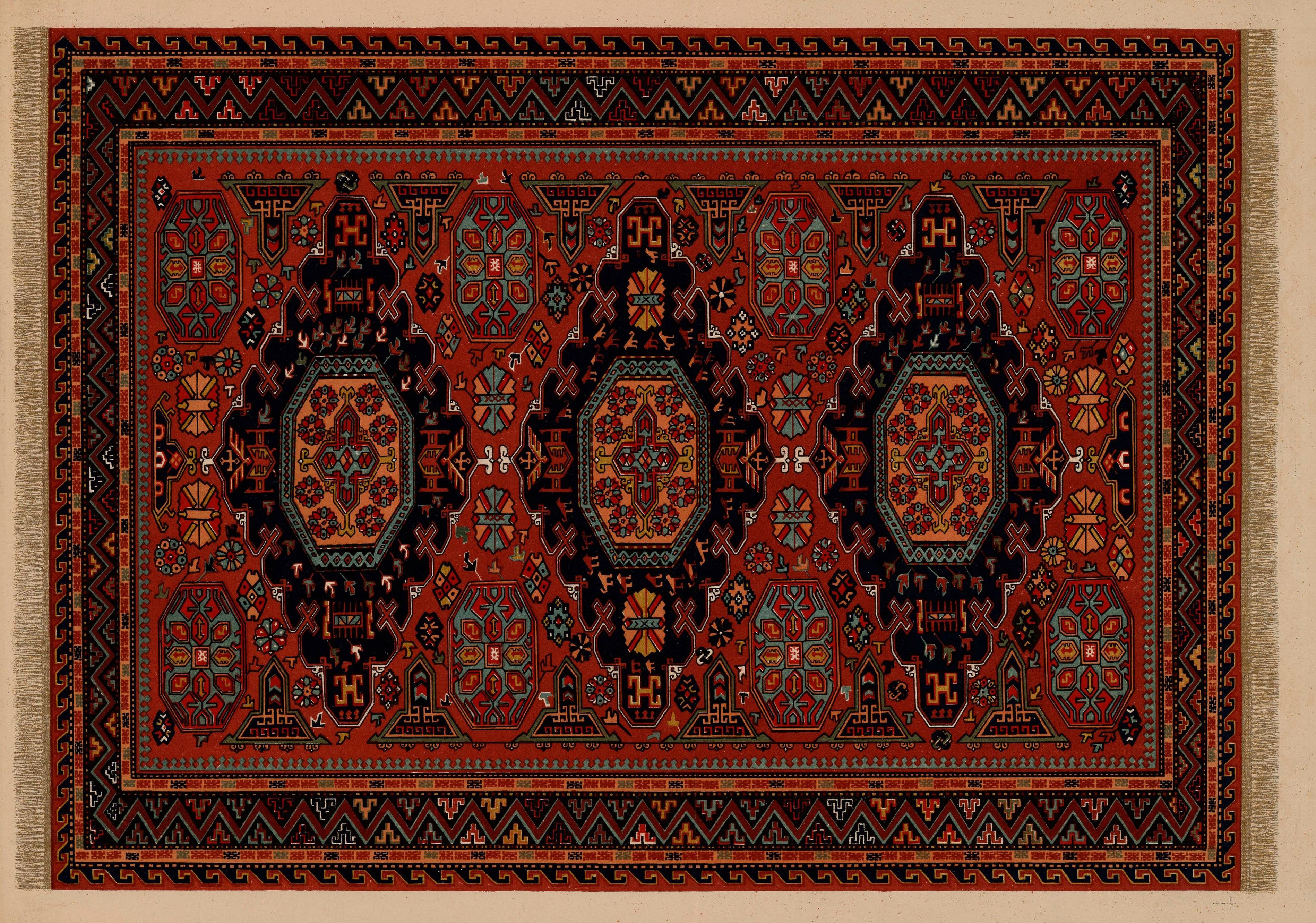 Традиционный азербайджанский ковер