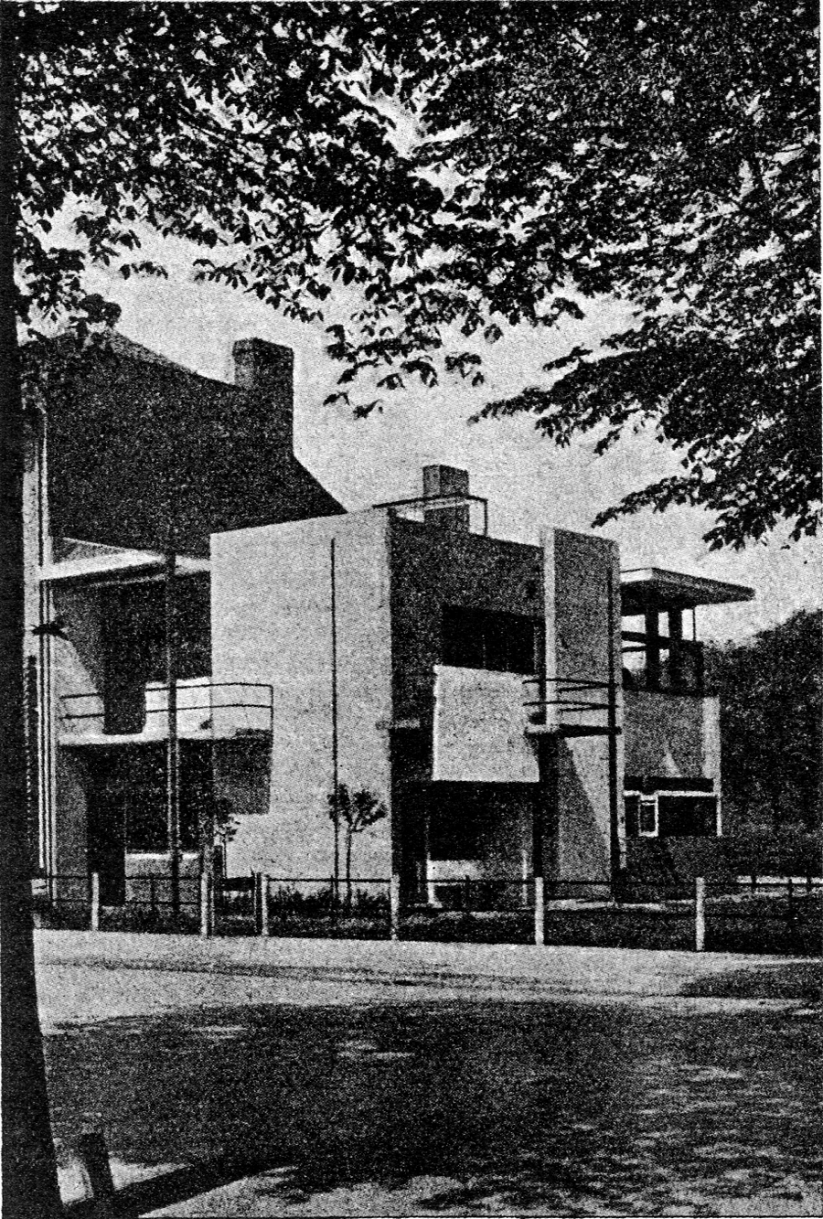 Ритвельд. Утрехт. Вилла. Rietveld. Utrecht. Villa