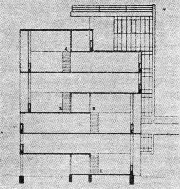 И. Н. СОБОЛЕВ. ПРОЕКТ НОВОГО ЖИЛЬЯ ТРУДЯЩИХСЯ FORMGESTALTUNG EIHER MODERNEN ARBEITERWOHNUNG. VON S. SSOBOLEFF