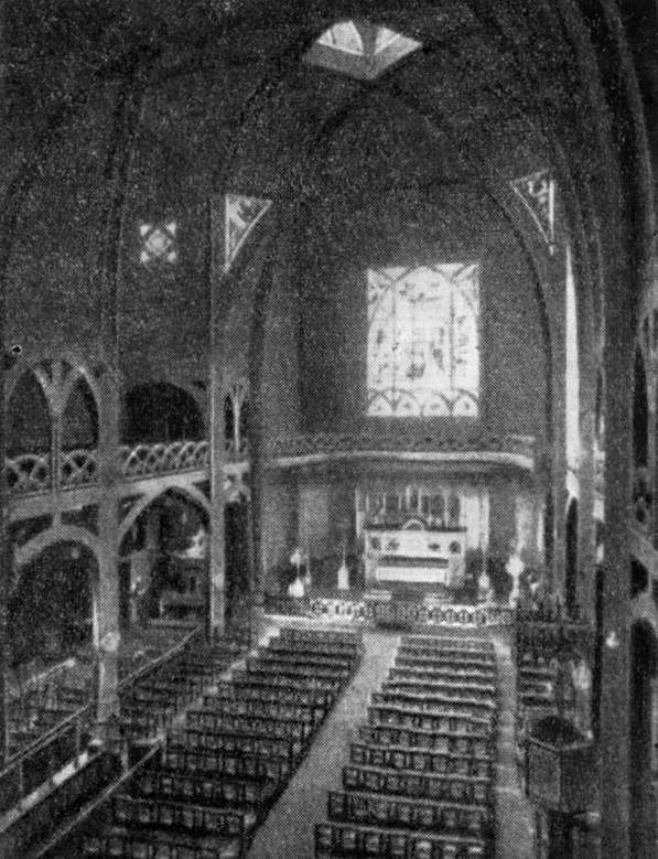 24. Париж. Церковь Сен-Жан де Монмартр, 1894 г. А. Бодо. Интерьер