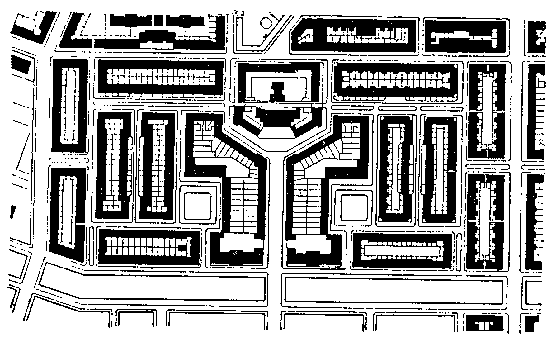 3. Проект реконструкции района Зюд, первая очередь, 1902 г. X. П. Берлаге