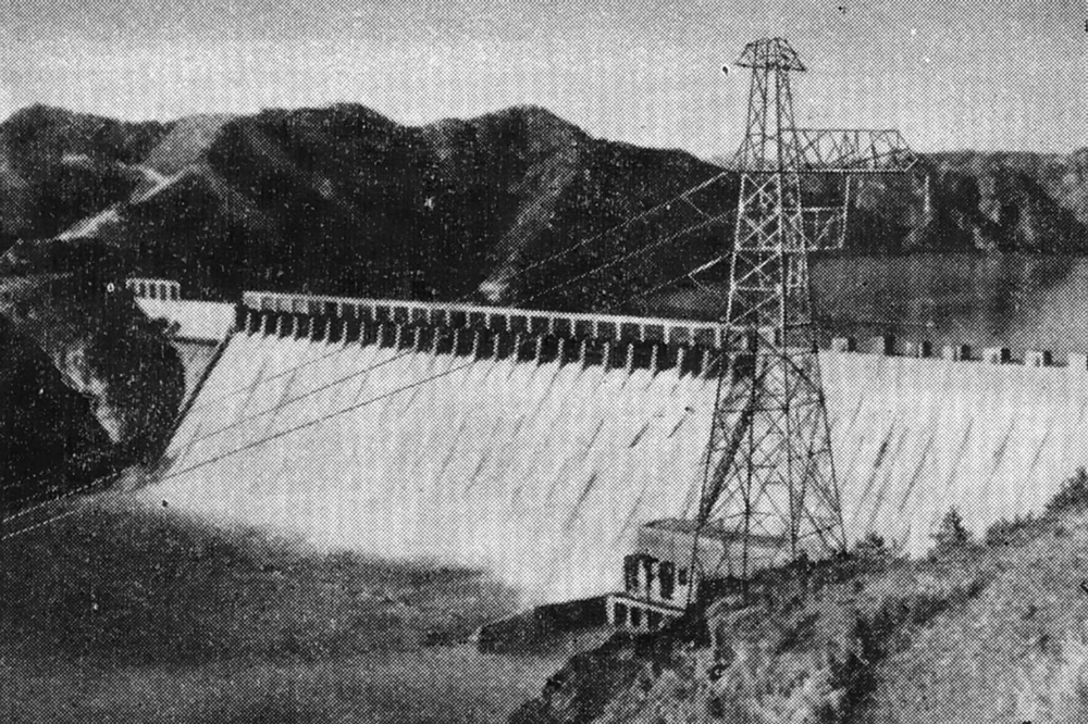 16. Сунхунская ГЭС. Восстановленная дамба