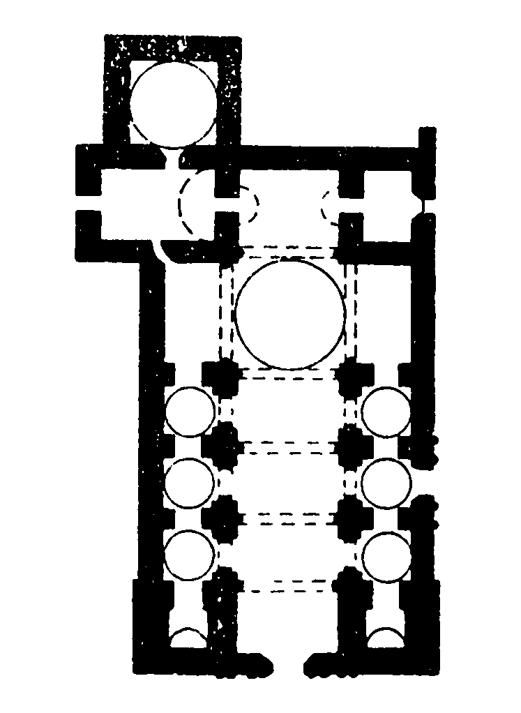 35. Арекипа. Церковь Компания, 1690-е годы. План и фасад.