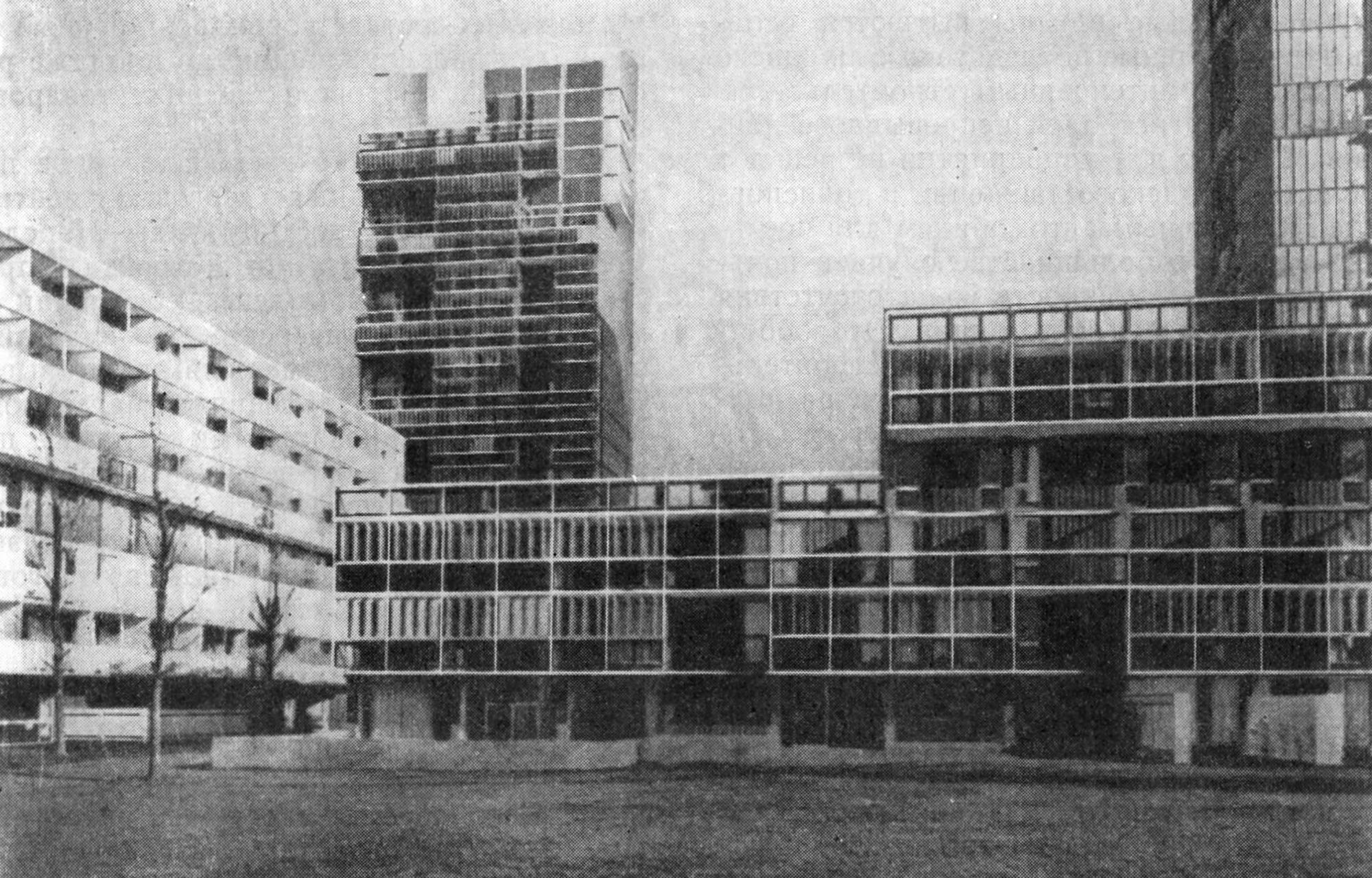 63. Кеймбридж. Студенческое общежитие, 1964 г. Арх. X. Л. Серт