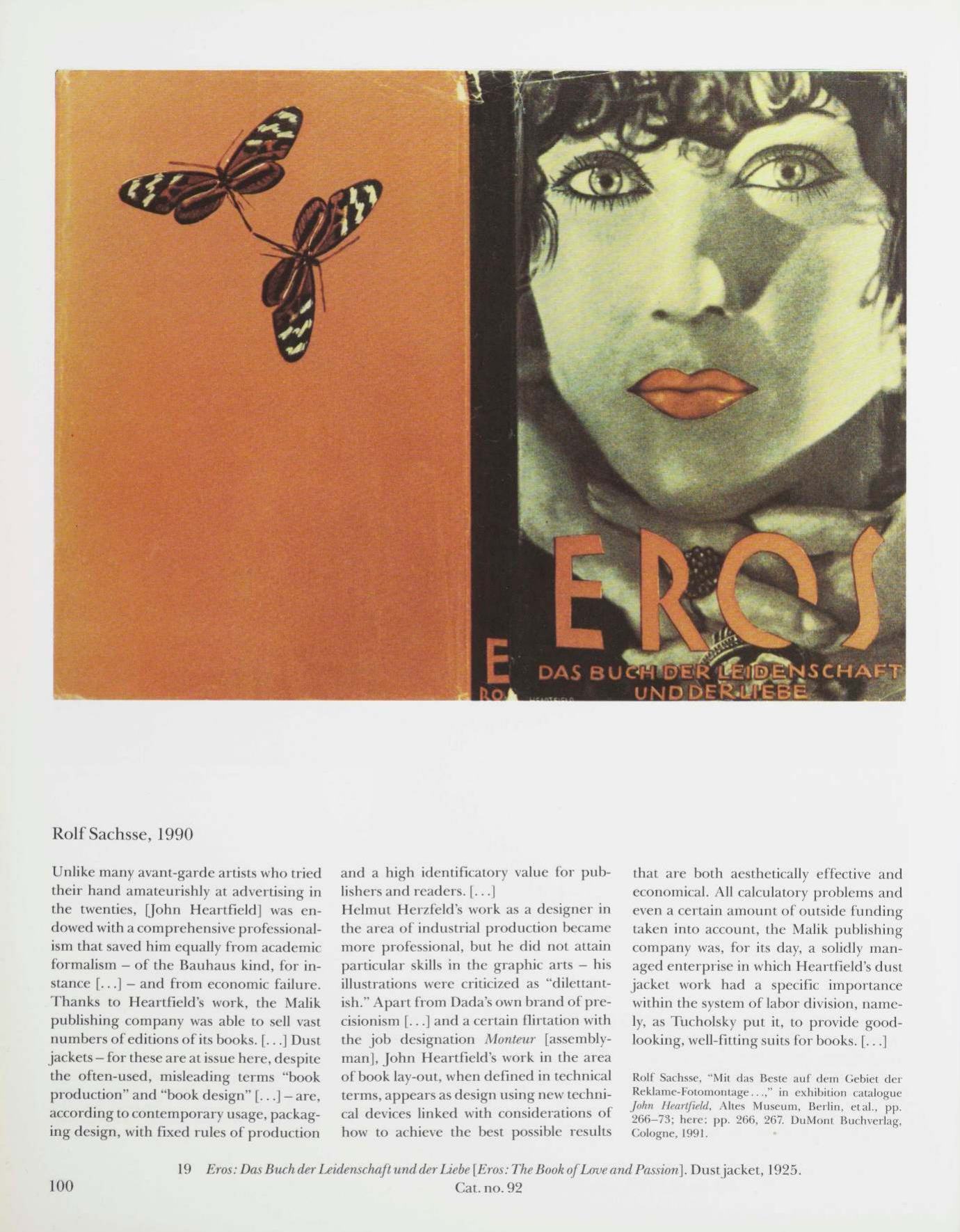 John Heartfield : Catalogue of an exhibition. — New York, 1992 