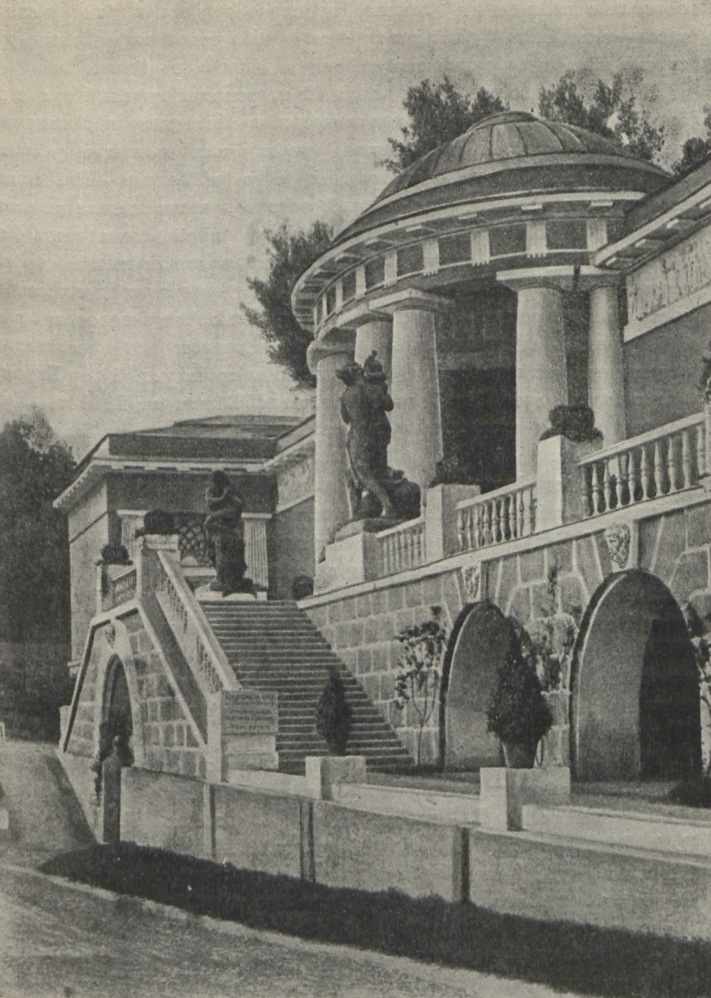 Русский павильон на Международной Выставке в Риме (1911). Общий вид