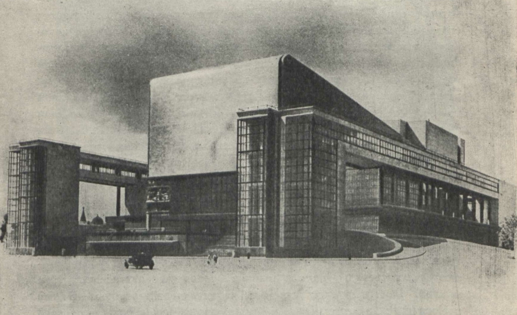 Театр в Ростове-на-Дону (1930—1933). Общий вид