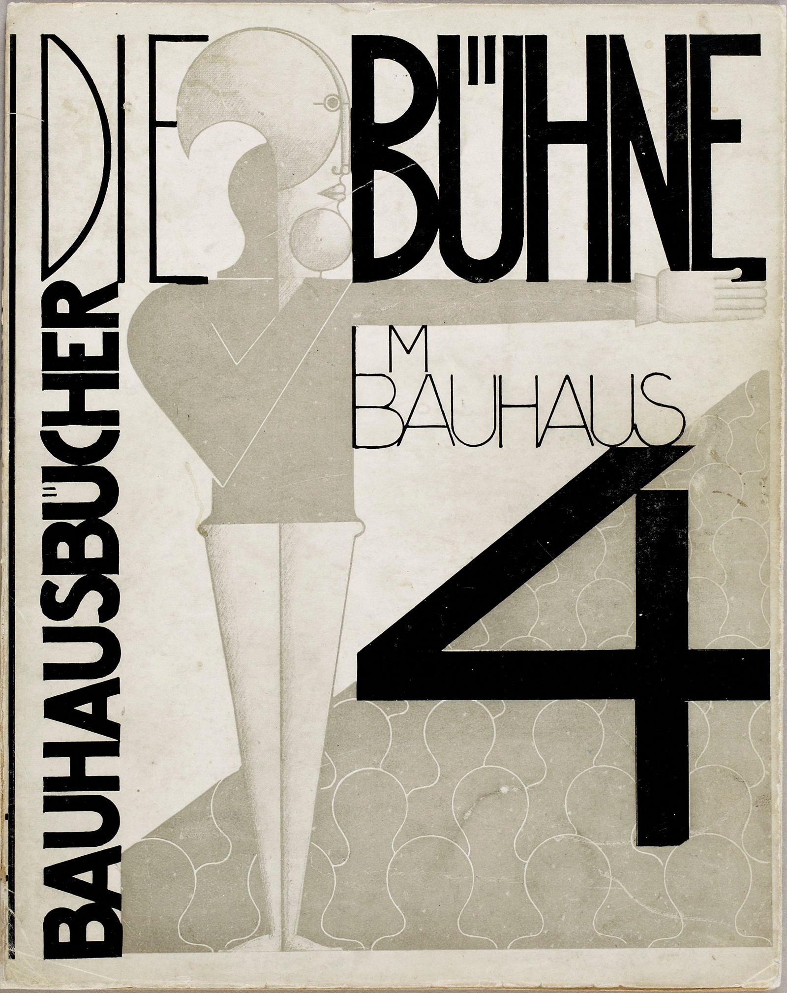 Die Bühne im Bauhaus. — München : Albert Langen Verlag, 1925. — 88 s., ill. — (Bauhausbücher 4)