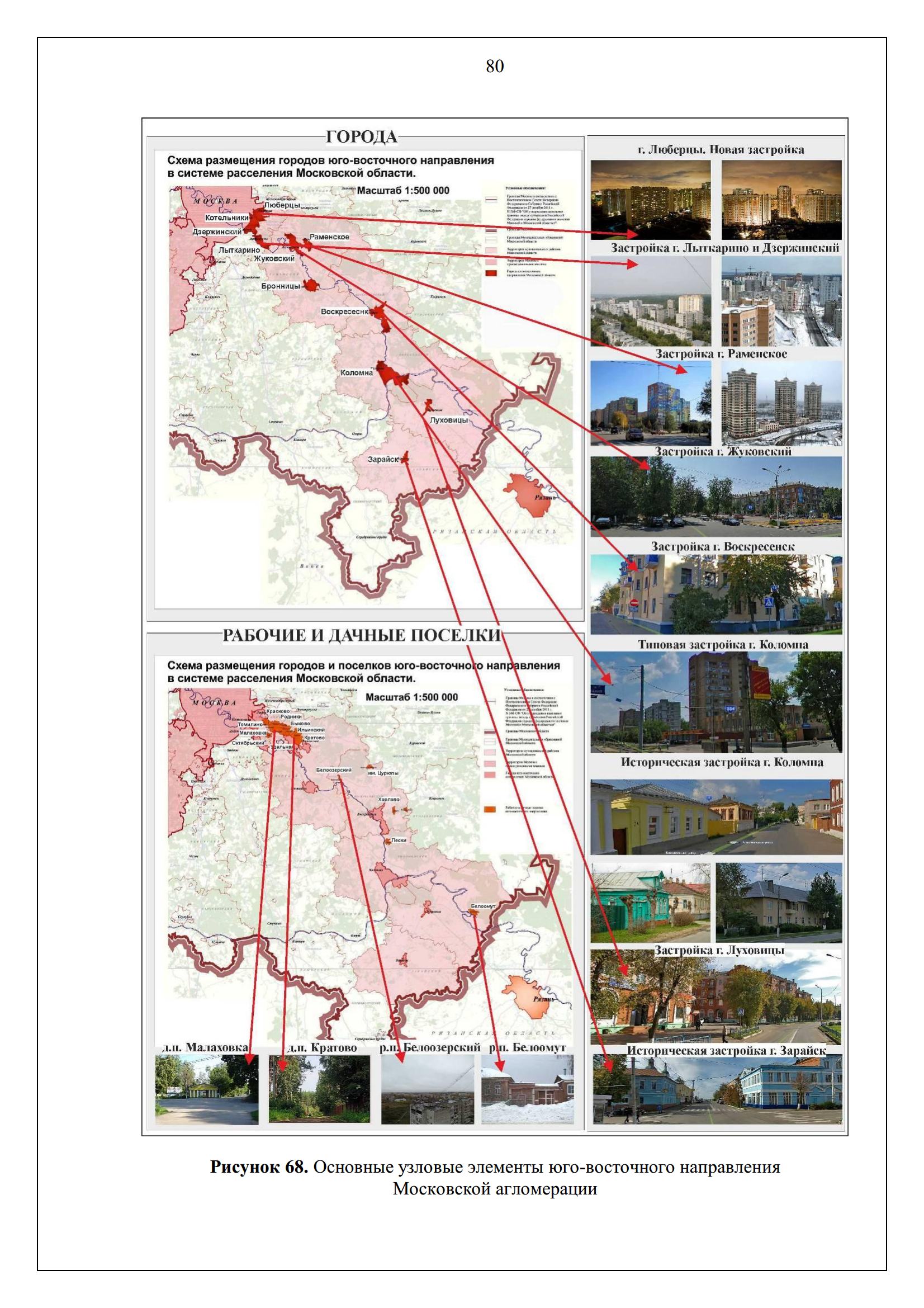 Пространственная организация юго-восточного направления Московской агломерации : Диссертация / Е. Г. Прохорская ; Московский архитектурный институт. — Москва, 2016