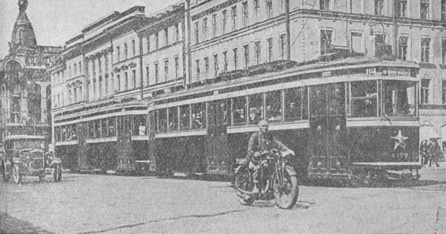 Ленинград, Новый четырехосный трамвайный вагон американского типа