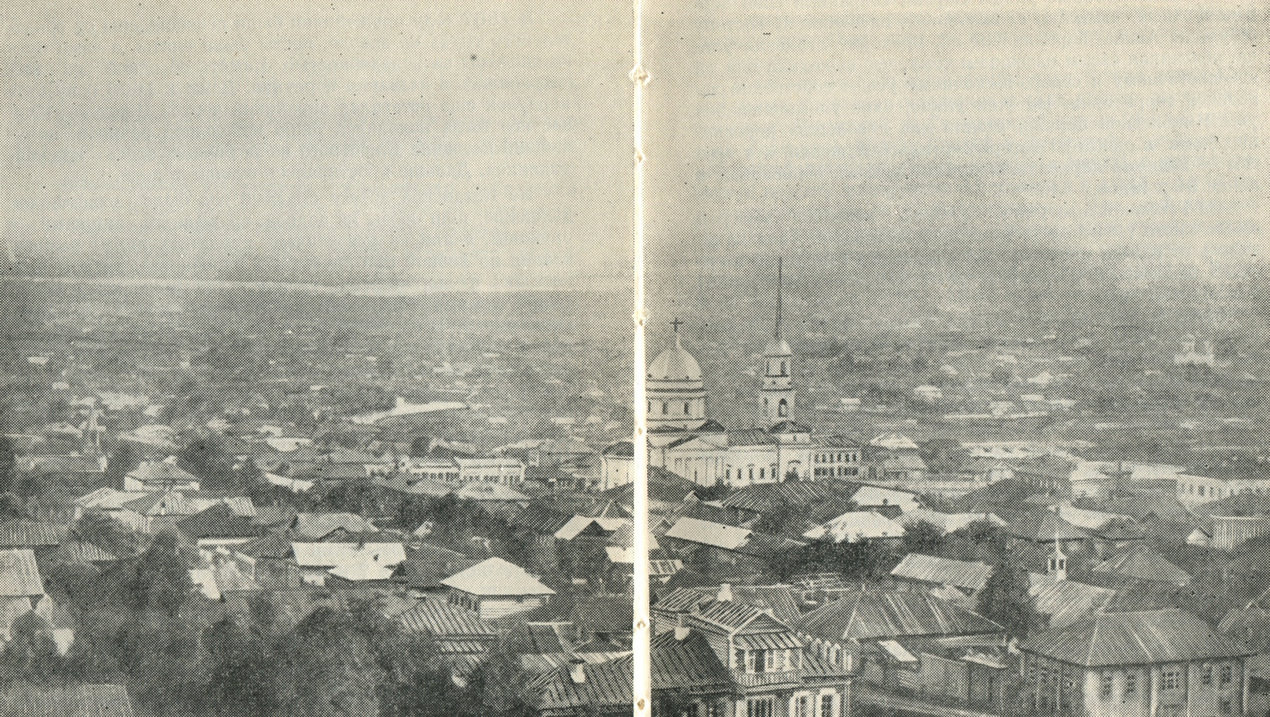 Россыпь приземистых строений, среди которых Александро-Невский собор высится монументальным зданием, — так выглядела в 1880 году центральная часть поселка Ижевский завод.