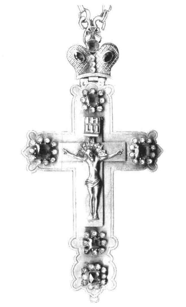 Наперсный крест св. Иоанна Кронштадтского