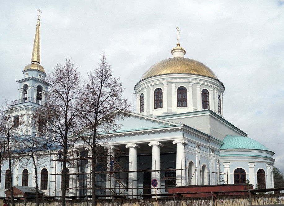 Собор Благовещения Пресвятой Богородицы. Воткинск. Сентябрь 2012 года