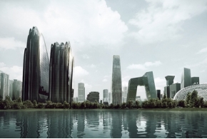 MAD Architects возведёт в Пекине комплекс зданий в стиле пейзажной живописи шань-шуй