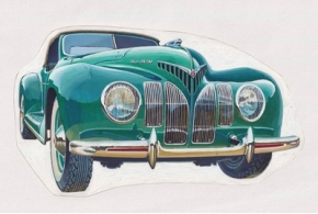 Аукционный дом «12-й стул» представляет оригинальные рисунки культового автомобильного художника А. Н. Захарова