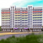 9-этажный жилой дом в городе Чайковском