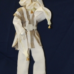Портретная кукла - Удивление. Цернит, текстиль. Высота 330 мм.