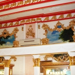 Багеты, фрески в стиле роккоко. Магазин «Рубин», Ижевск.