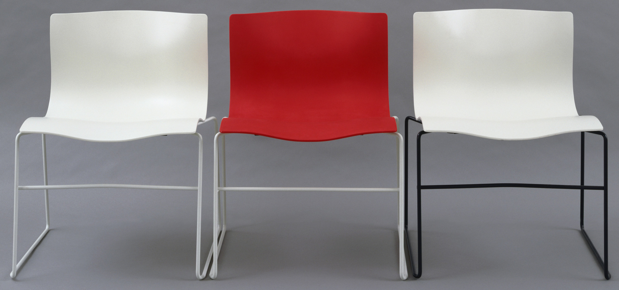 Handkerchief Chair. Designed by Massimo Vignelli, Lella Vignelli, David Law. 1985. Manufacturer: Knoll International, Inc., New York, NY. Medium: Fiberglass-reinforced polyester and metal