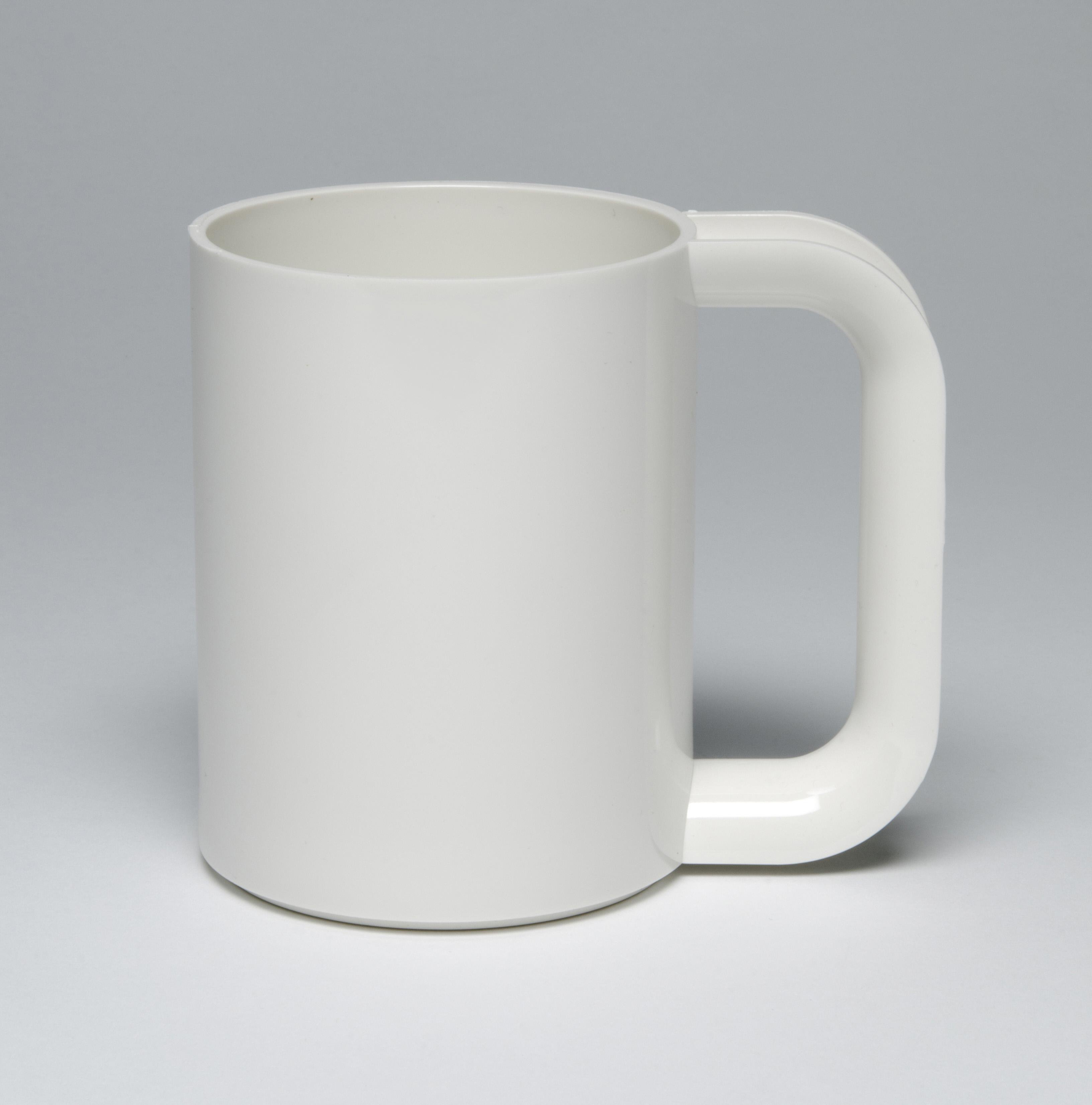 Mug. Designed by Lella Vignelli and Massimo Vignelli. 1972. Made by Heller Designs, Inc., New York, (1971–present). Medium: Polycarbonate resin