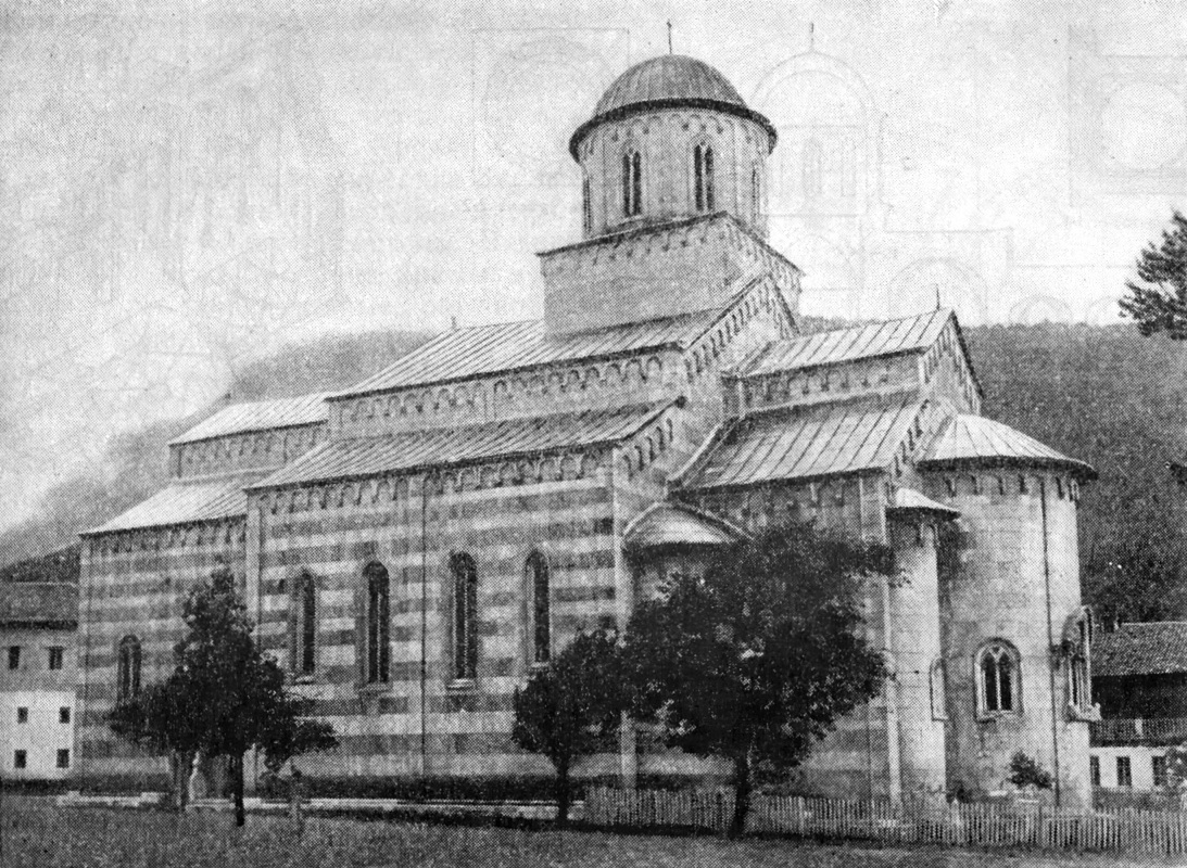 Дечани. Главная церковь, 1327—1335 г., арх. Вита из Котора