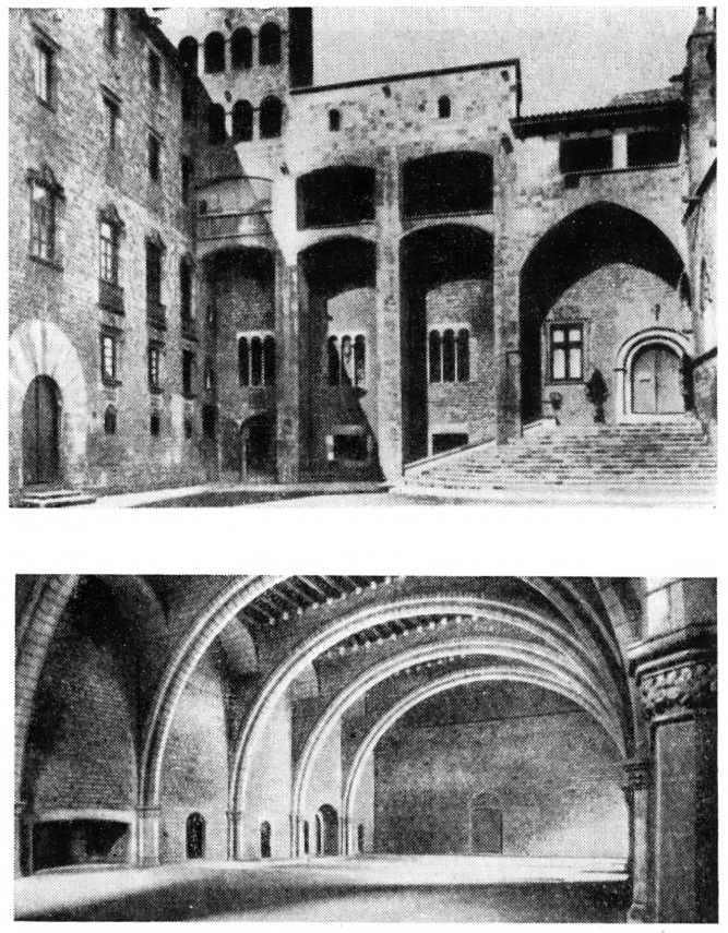 9. Барселона. Королевский дворец. Зал Тинель, 1359—1370 гг., арх. Гуильермо Карбонель