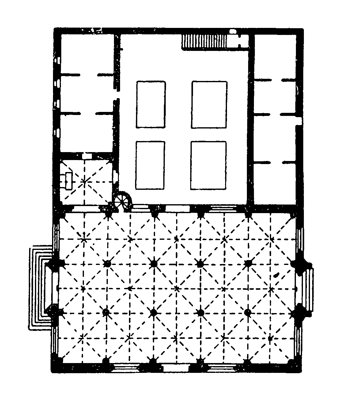12. Валенсия. Биржа, 1483—1493 гг., архитекторы Педро Компте и Хуан Ивера