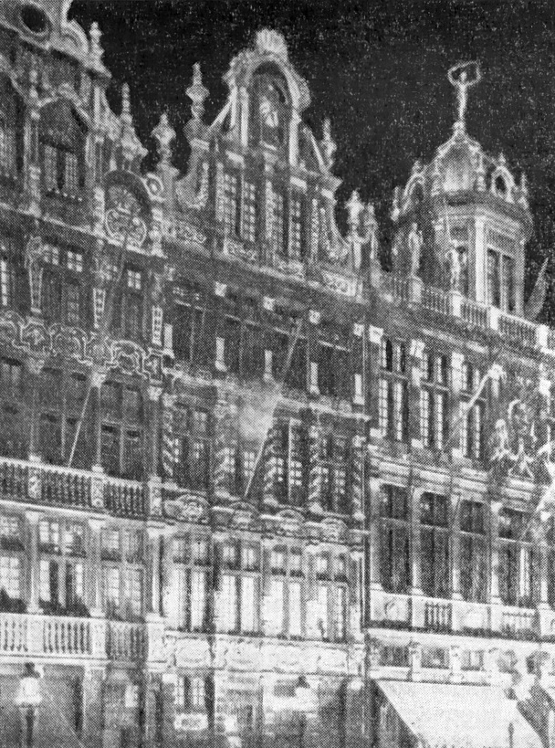 20. Брюссель. Гильдийские дома на Большой площади, конец XVII — начало XVIII в.