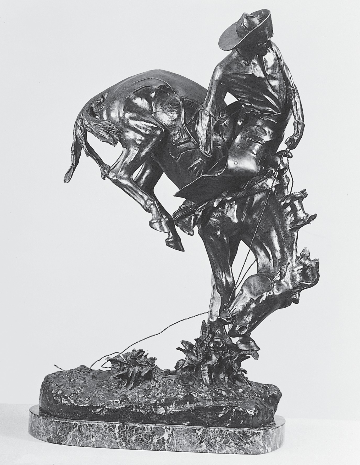 The Outlaw. 1906, cast before 1939. Frederic Remington