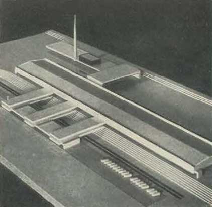 Текстильная фабрика в Ханко. 1954—1955