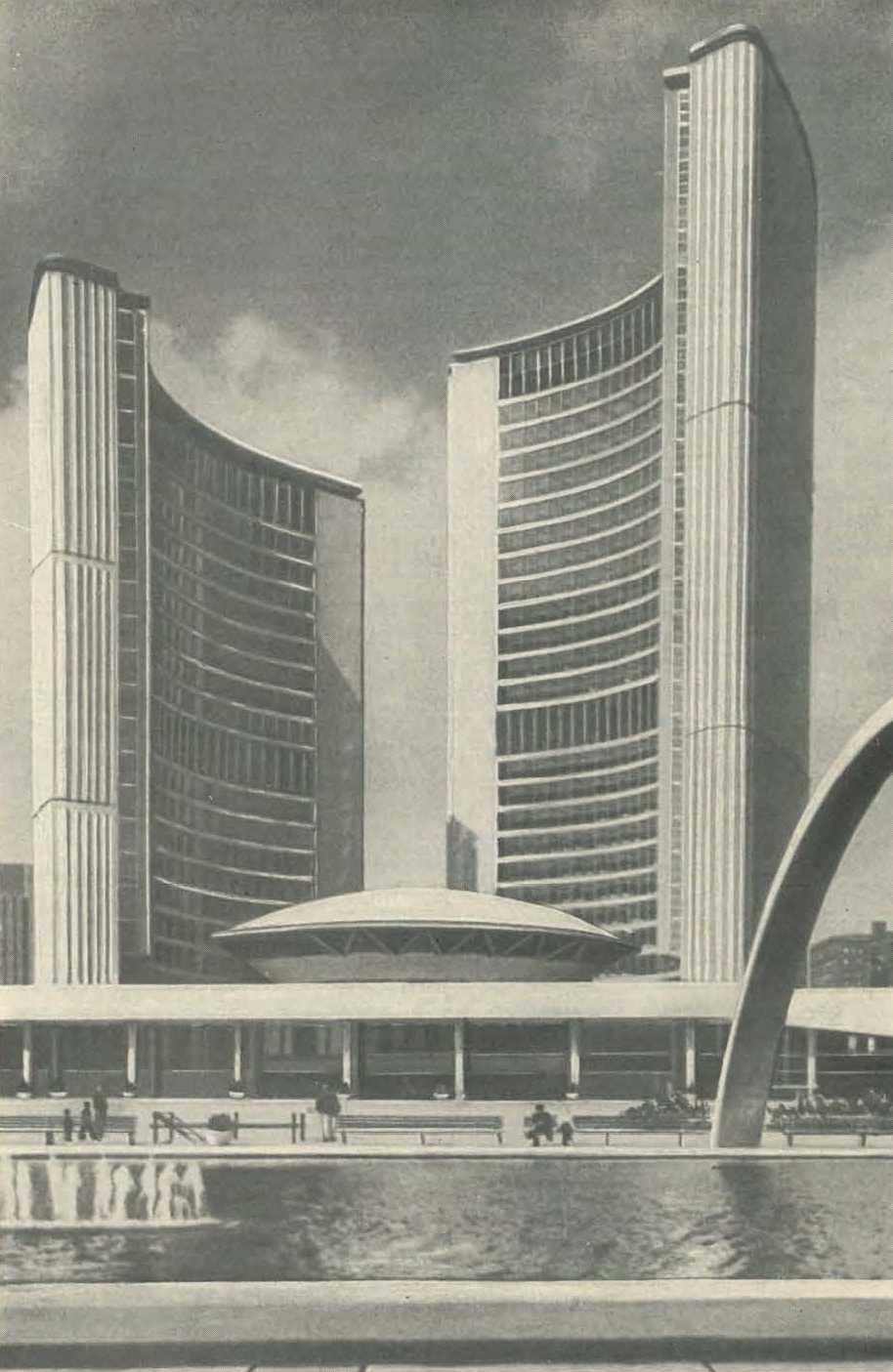 Муниципалитет в Торонто. 1958—1965 гг. Общий вид