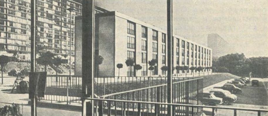 Жилой комплекс в Нанси. 1963
