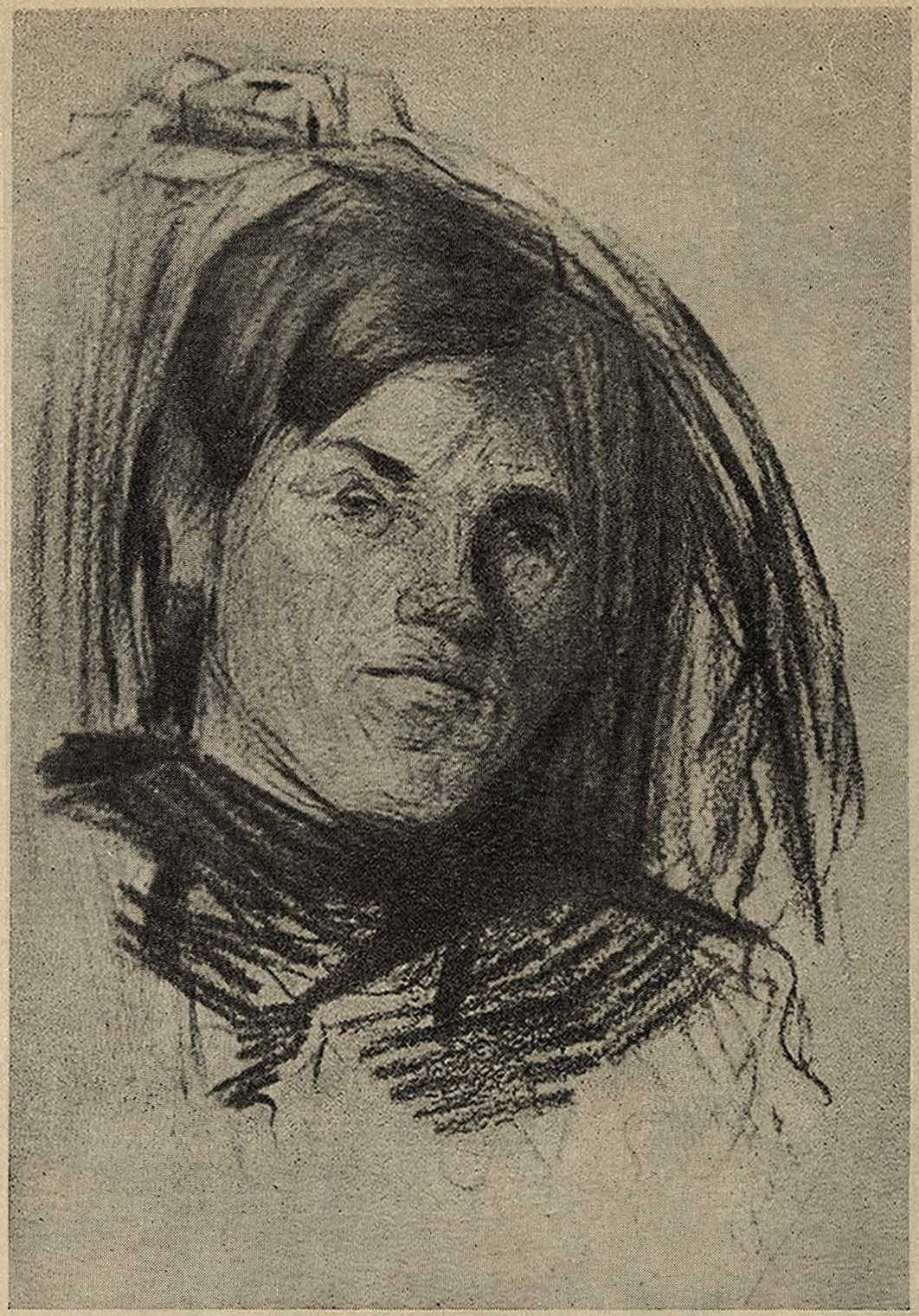 Давид Бурлюк. Рисунок 1903 г.