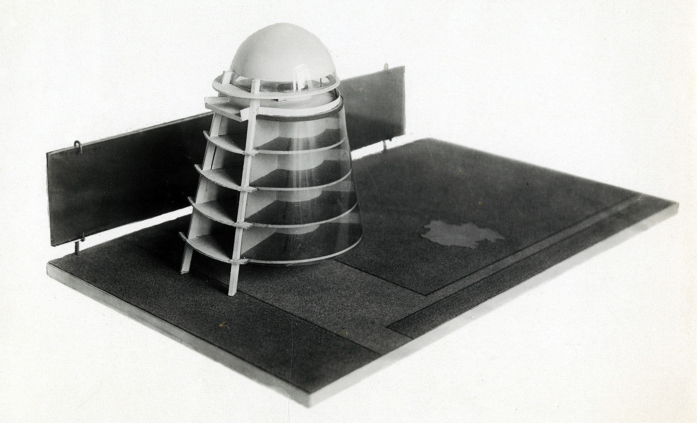 Бунин А. В. Параболический дом. Макет. © Государственный музей архитектуры им. Щусева