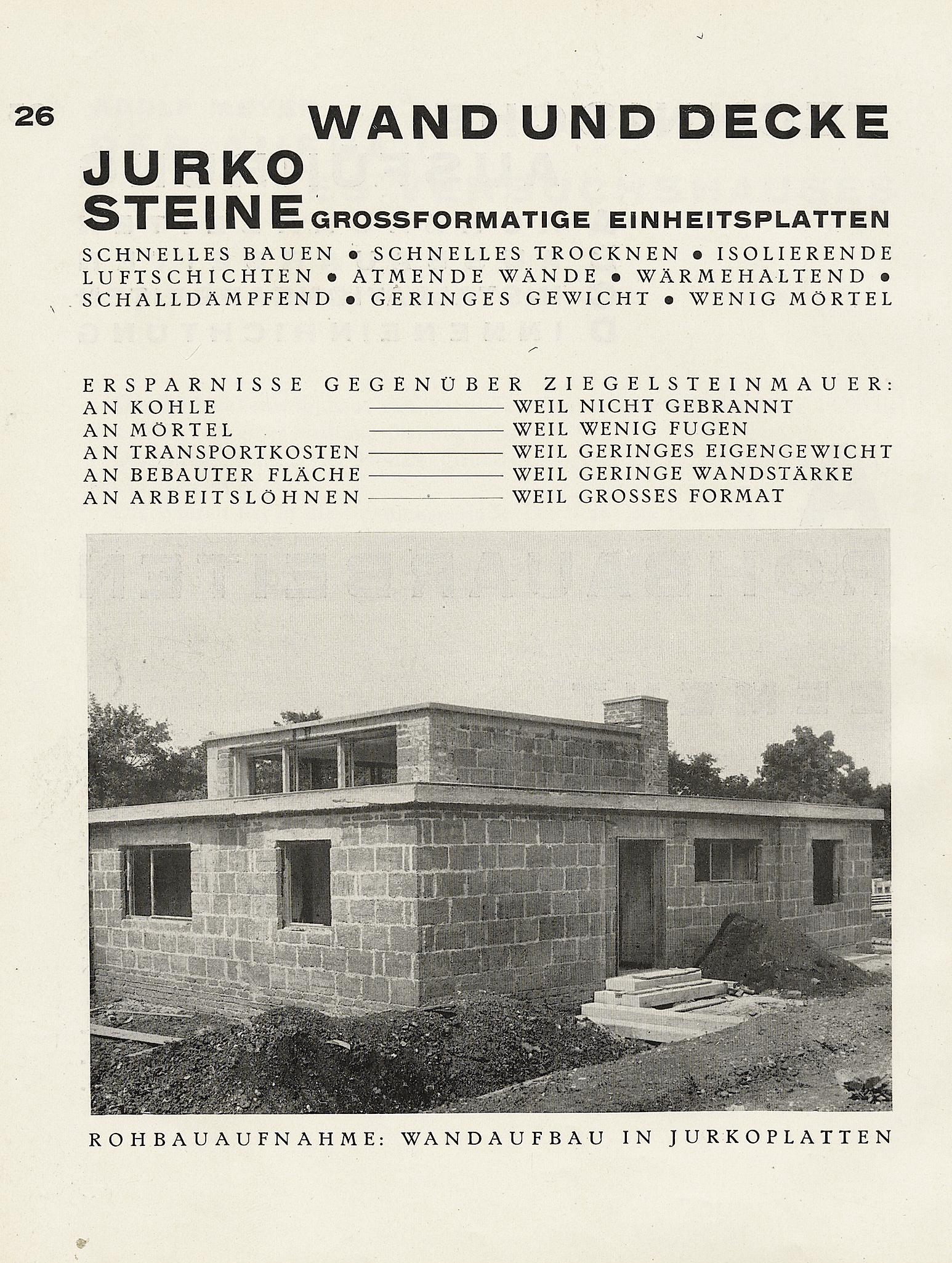 Ein Versuchshaus des Bauhauses in Weimar / Zusammengestellt von Adolf Meyer. — München : Albert Langen Verlag, 1925. — 78 s., ill. — (Bauhausbücher 3)