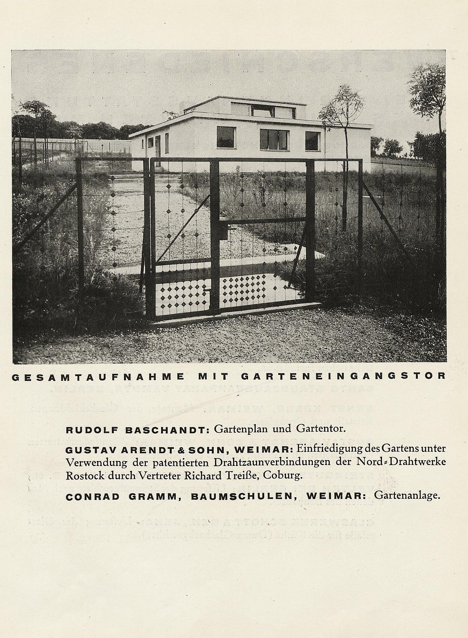 Ein Versuchshaus des Bauhauses in Weimar / Zusammengestellt von Adolf Meyer. — München : Albert Langen Verlag, 1925. — 78 s., ill. — (Bauhausbücher 3)