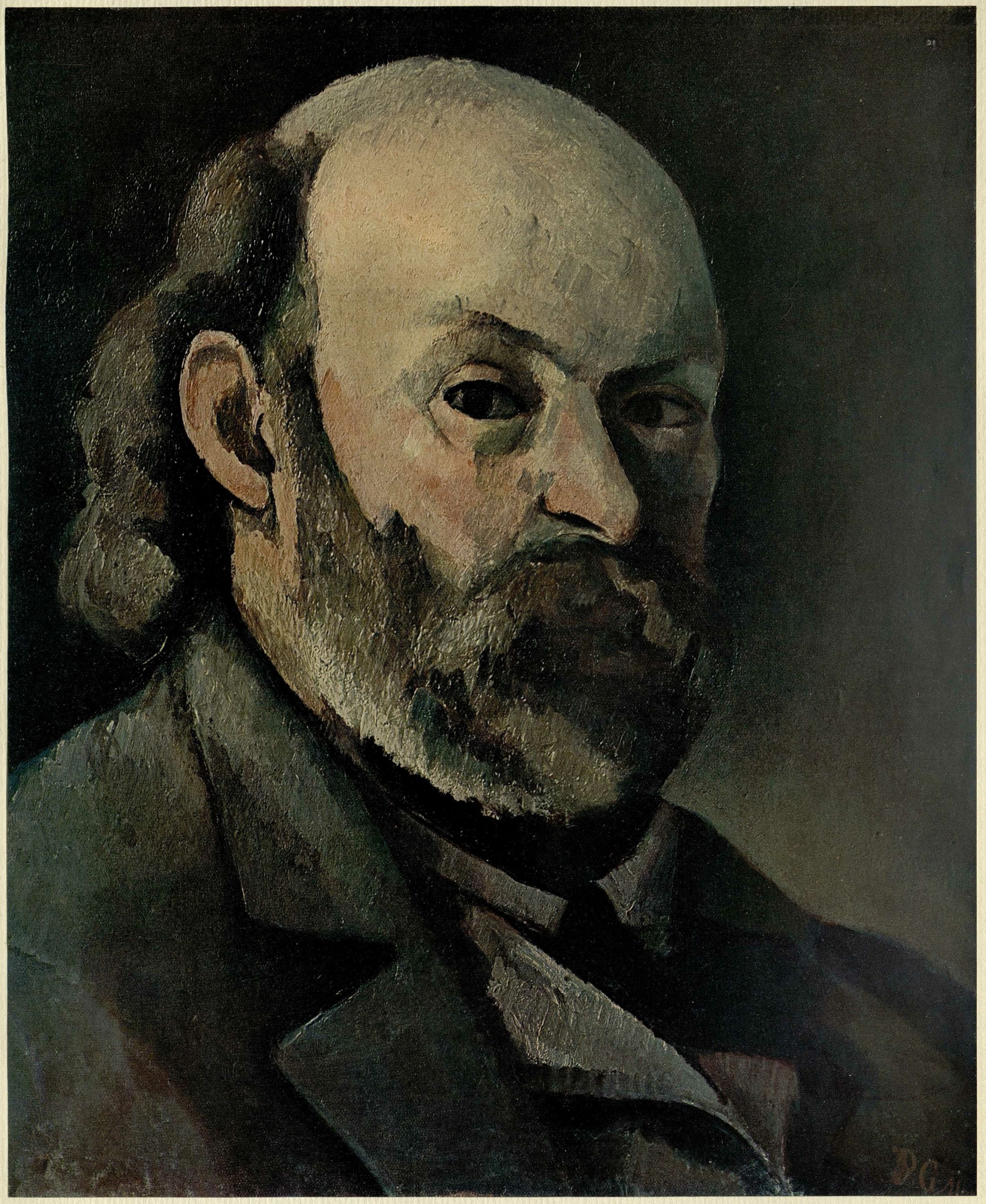 Поль Сезанн. Автопортрет. 1880