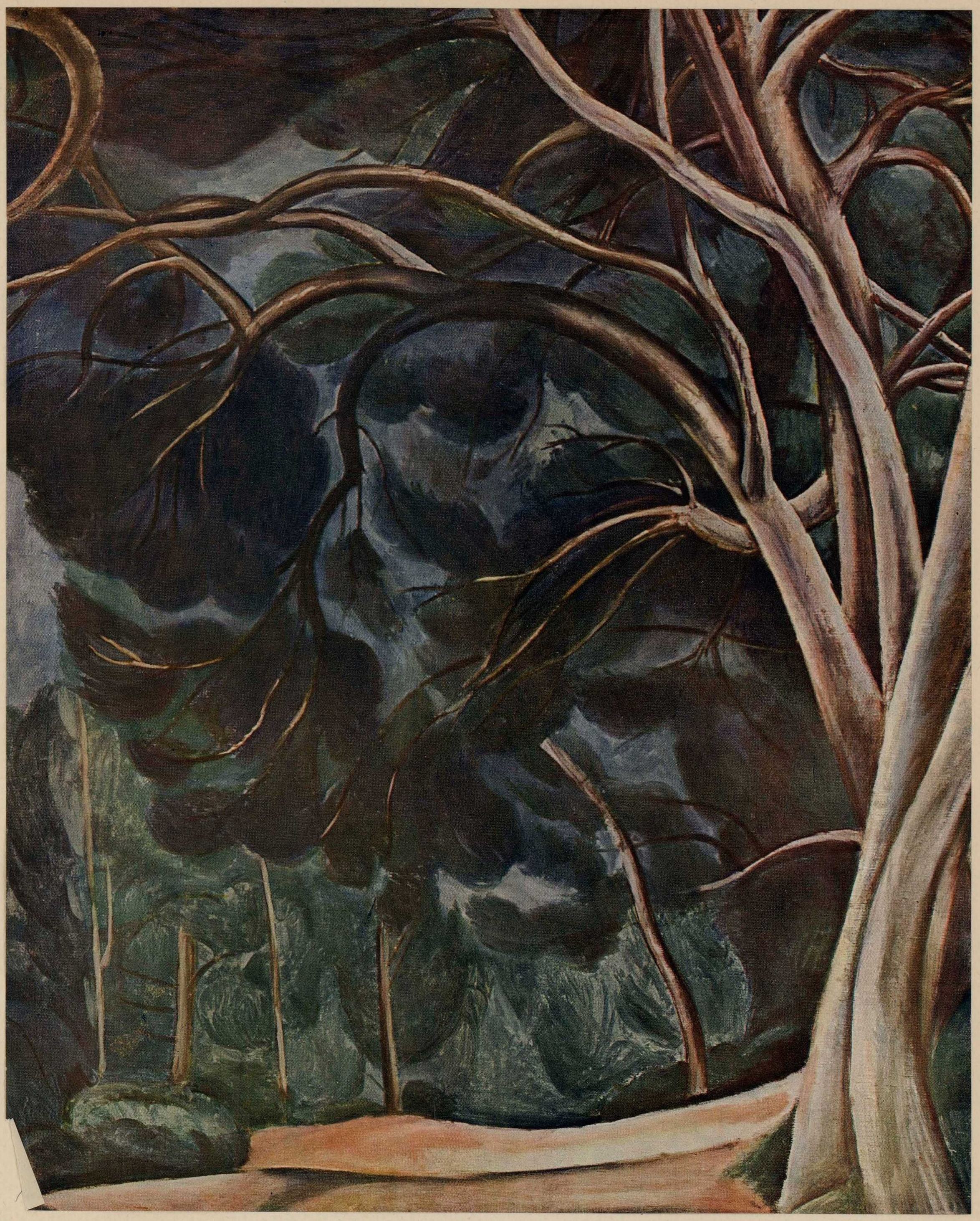 Андре Дерен. Стволы деревьев. 1912