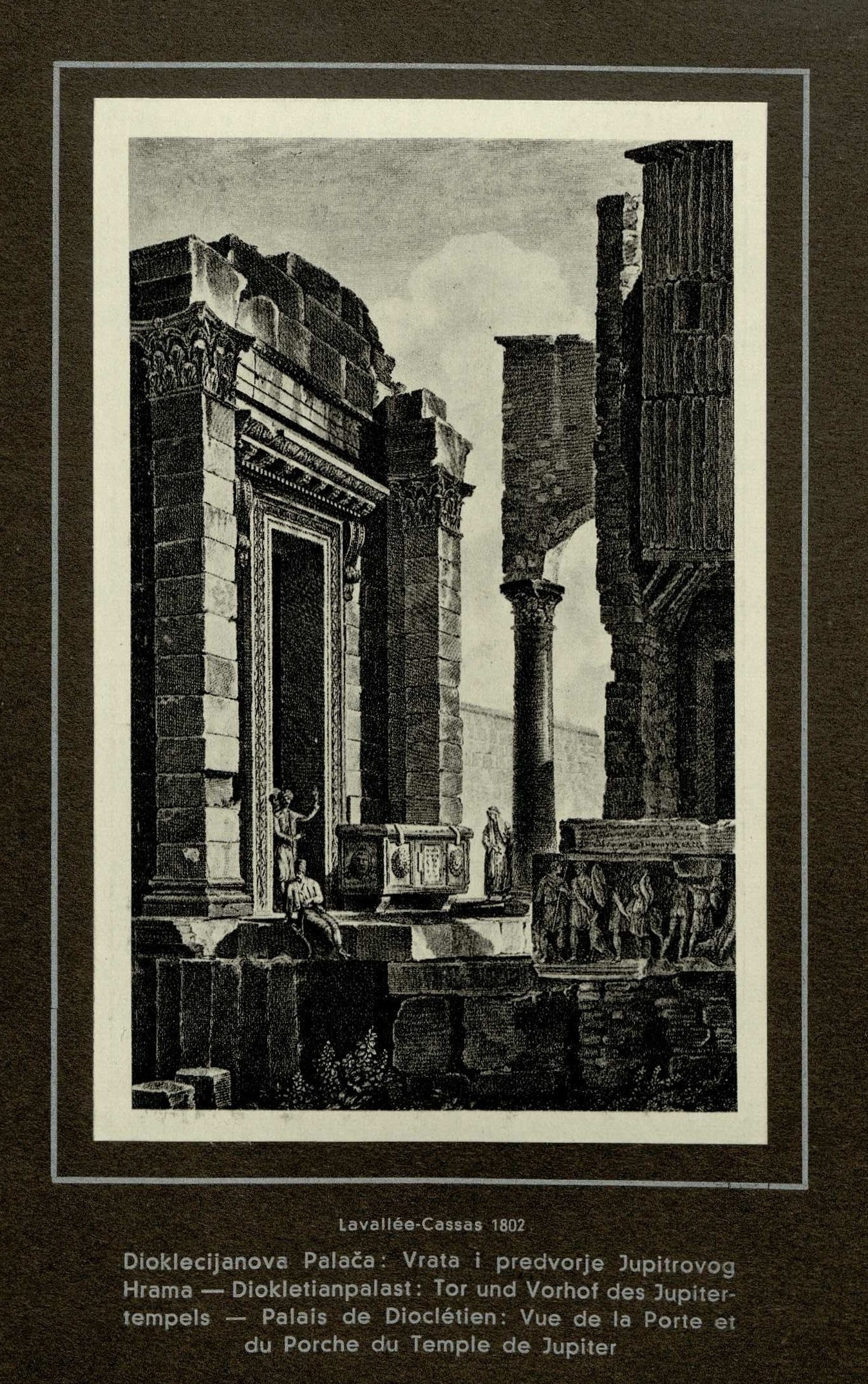 Dioklecijanova palača = The Palace of Diocletian = Palais de Diocletien = Diokletianpalast : Split – Jugoslavija / Inž. Kamilo Tončić-Sorinjski. — Ljubljana : Jugoslovanska tiskarna, 1936