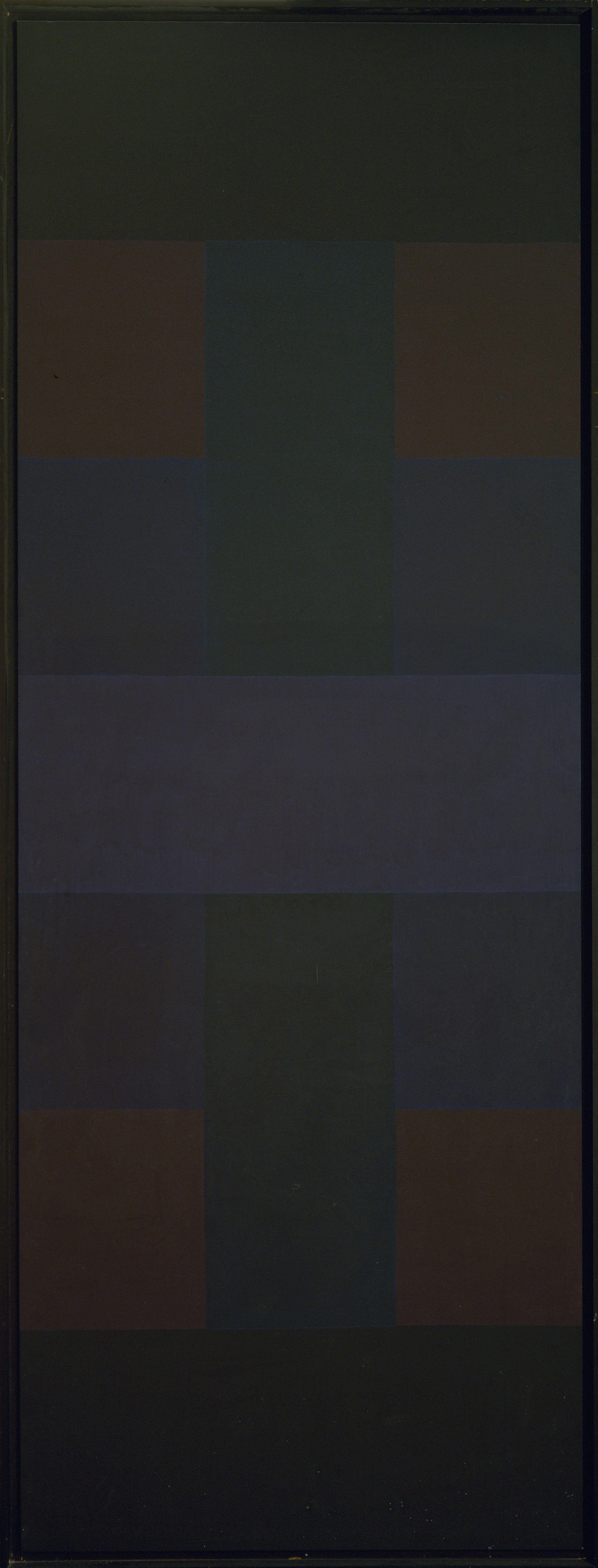 Ad Reinhardt. Abstract Painting. c. 1966