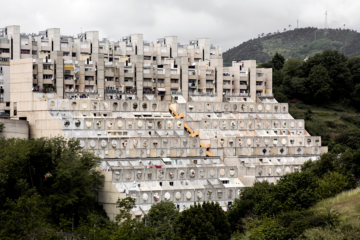 ‘The Washing Machines’ Pegli 3 housing complex, Genoa | image by Stefano Perego